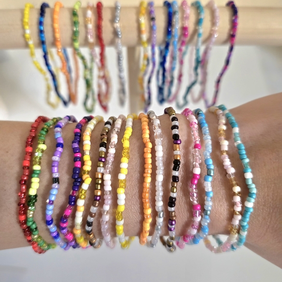 Other - 📿Set Of 15 - Colorful Beaded Bracelets Set